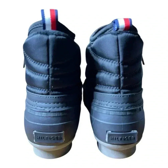 Tommy Hilfiger Black Roana Duck Boots Size 10M - Picture 3 of 8